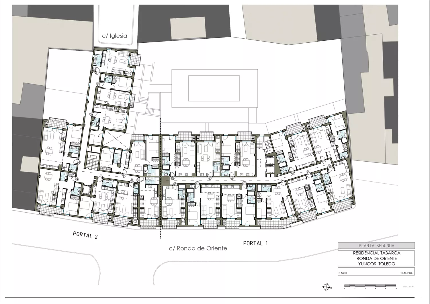 PLANTA SEGUNDA Residencial Tabarca PLANTA SEGUNDA Residencial Tabarca Plano