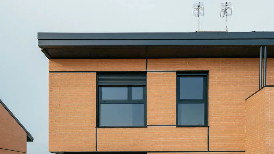 Detalle ventanas chalet